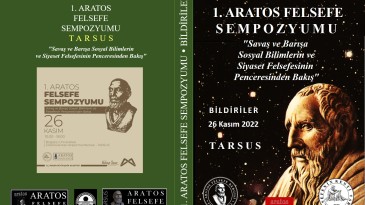 1. Aratos Felsefe Sempozyumu’nun kitabı yayımlandı