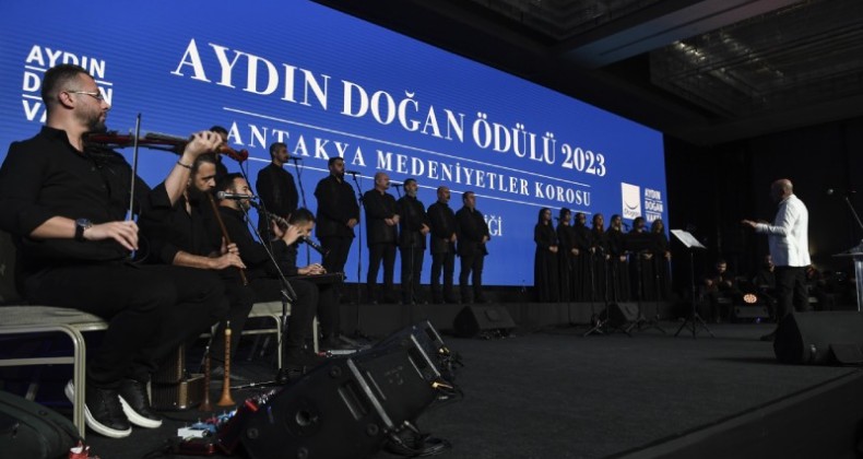 27. Aydın Doğan Ödülü Antakya Medeniyetler Korosu’na takdim edildi