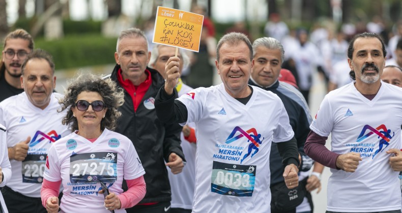 Uluslararası Mersin Maratonu Koşuldu