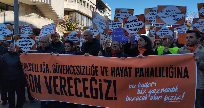 Yoksulluğa ve Hayat Pahalılığına Karşı Bir Aradayız Platformu: “Yoksulluğa ve Hayat Pahalılığına Karşı Halkın Talepleri İçin Bir Aradayız”