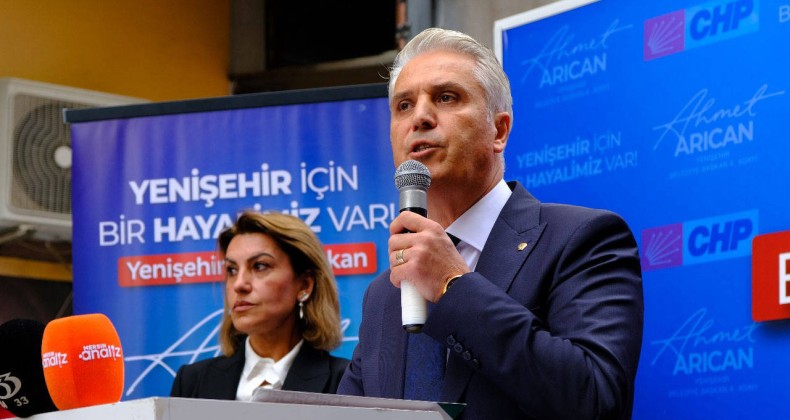 #YerelSeçim2024 | CHP’li Ahmet Arıcan Yenişehir için adaylık başvurusunu yaptı