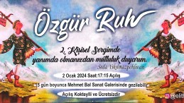 Özgür Ruh Sergisi Tarsus’ta açılışını yapıyor