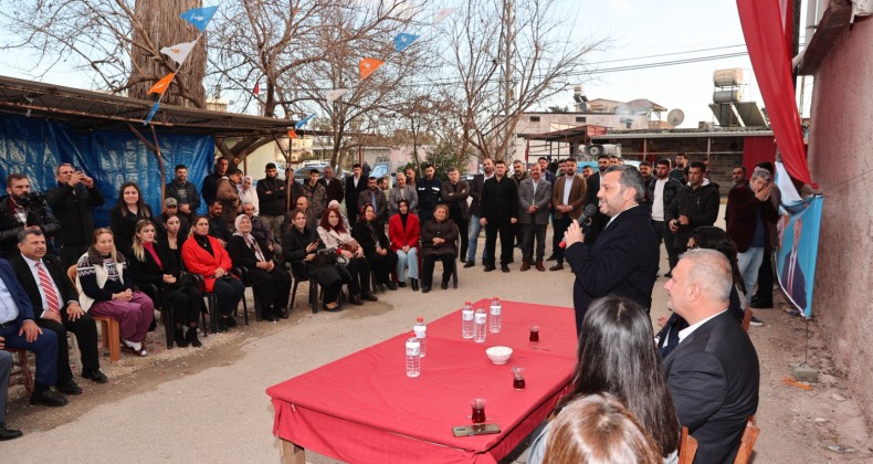 AKP Büyükşehir Belediye Başkanı Adayı Kocaispir Karataş’ı Ziyaret Etti
