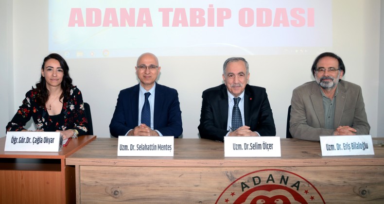 Adana Tabip Odası’nda ‘Cumhuriyet Dönemi Sağlık Politikaları’ Paneli düzenlendi