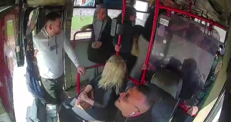 Adana’da otobüs şoförü ve muavin yolcuya sopayla saldırdı