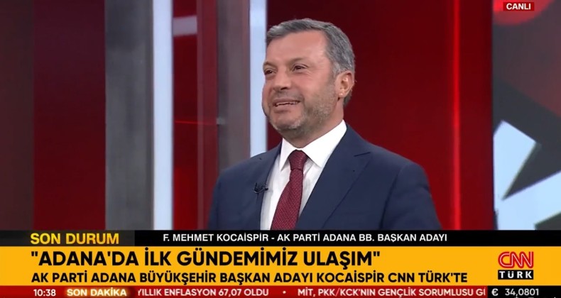 Kocaispir CNN Türk’te projelerini anlattı