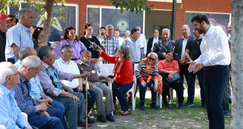 Tarsus Belediye Başkanı Ali Boltaç’tan emeklilere ziyaret