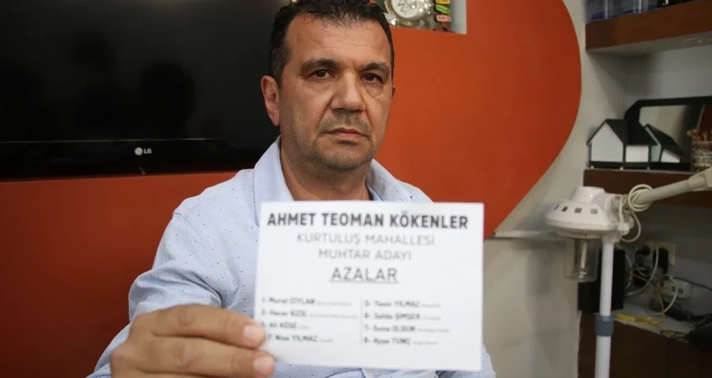 Adana’da iki muhtarın adaylıkları iptal oldu