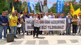 Öğretmenlere polis müdahalesi Adana’da protesto edildi