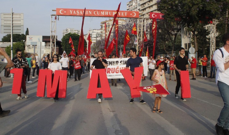 Adana’dan 1 Mayıs görüntüleri