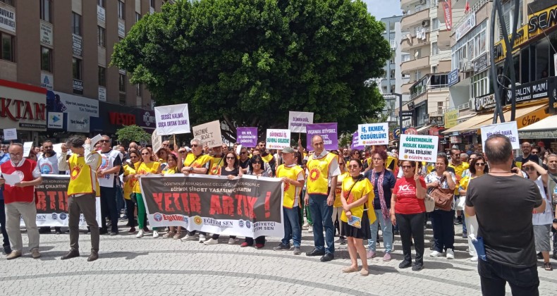 Üç sendikadan ortak eylem: “Can korkusuyla çalışmak istemiyoruz”