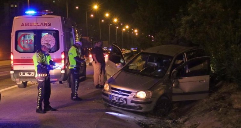 Adana’da arabalar çarpıştı: 3 yaralı