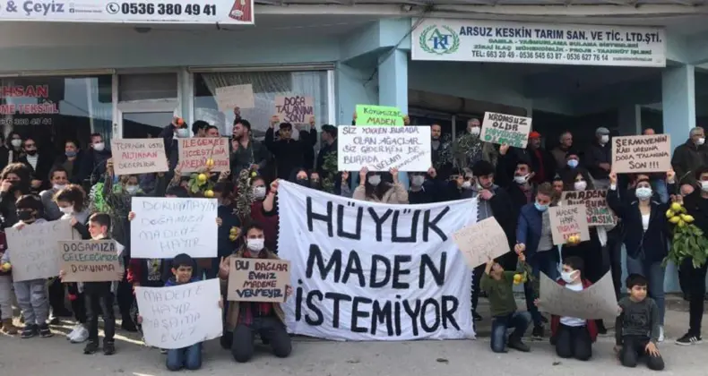 ‘Höyük’ tepkileri sürüyor: Krom maden projesine karşı dayanışma çağrısı