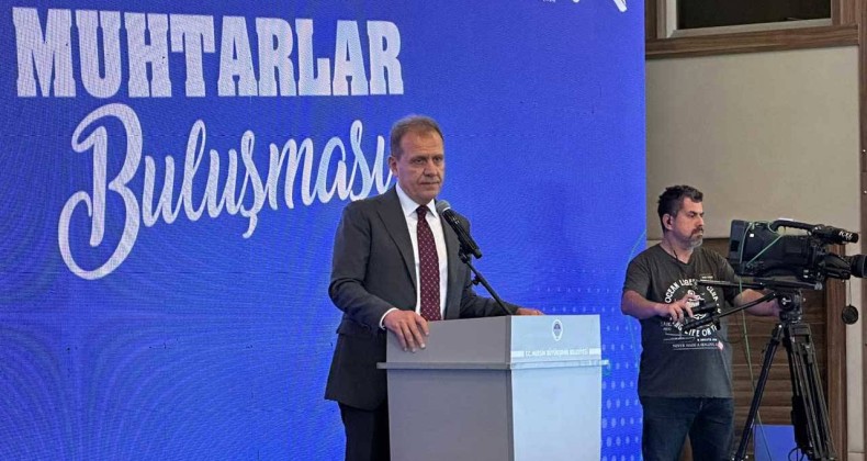 Vahap Seçer muhtarlarla buluştu: “31 Mart seçimleri toplumu rahatlattı”