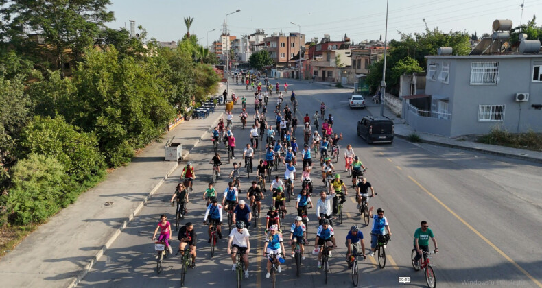 Tarsuslulardan çevre için pedal çevirme