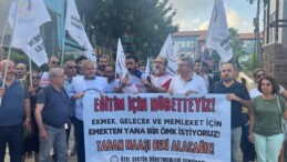 Öğretmenlerden Mersin’de Nöbet: “Örgütlü bir güç her zaman mücadeleyi kazanır”