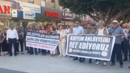 Tarsus’ta ‘kayyum’ tepkisi: “Reddediyoruz”