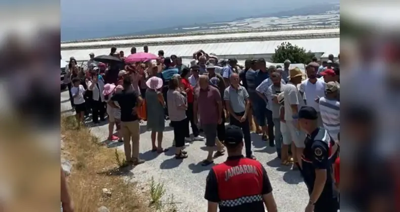 Anamur’da jeotermal kuyuya tepki: Halktan alkışlı protesto