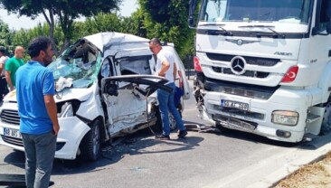 Tarsus’ta kaza: 1 kişi yaşamını yitirdi, 1 yaralı