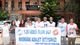 Vergide adalet eylemleri 22 haftadır devam ediyor: “Yüzde 35 vergi olur mu?”