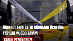 Meğer çok da ‘öğrenci kenti’ değilmiş: “Mersin’de aylık abonmana yüzde 500 zam…”