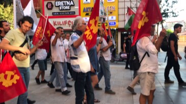 Tarsus’ta NATO karşıtı sergi ve yürüyüş