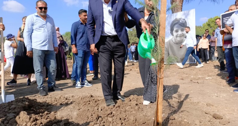 Adana’da Narin Güran için hatıra ormanı oluşturuldu