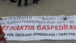 Sasa işçileri haklarını almak için direniyor: “Ücret haktır gaspedilemez!”