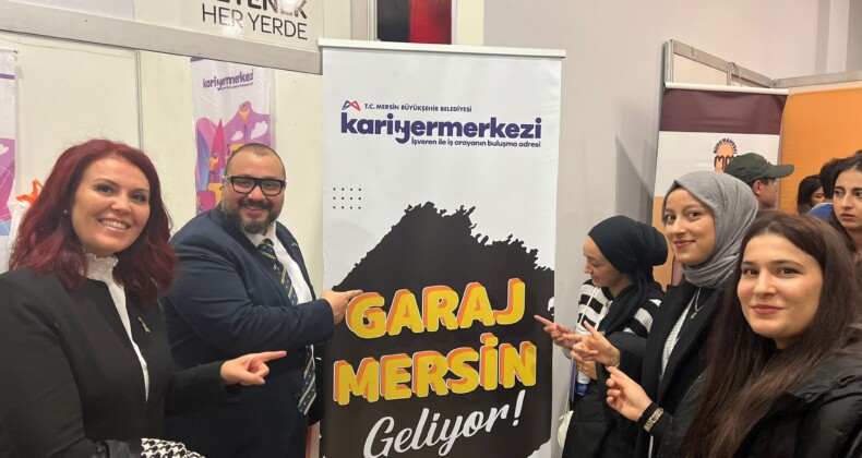 Mersin Büyükşehir Belediyesi Kariyer Merkezi ‘Doğu Akdeniz Kariyer Fuarı’nda stant açtı