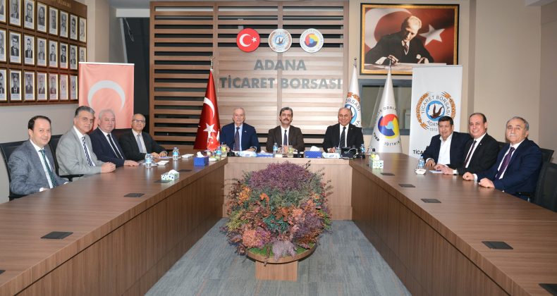 Adana Defterdarı’ndan ATB’ye ziyaret