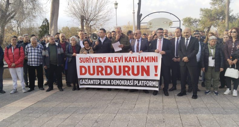 Gaziantep’ten Suriye’deki HTŞ Katliamlarına Sert Tepki: “Sessizlik Zulme Ortaklıktır”